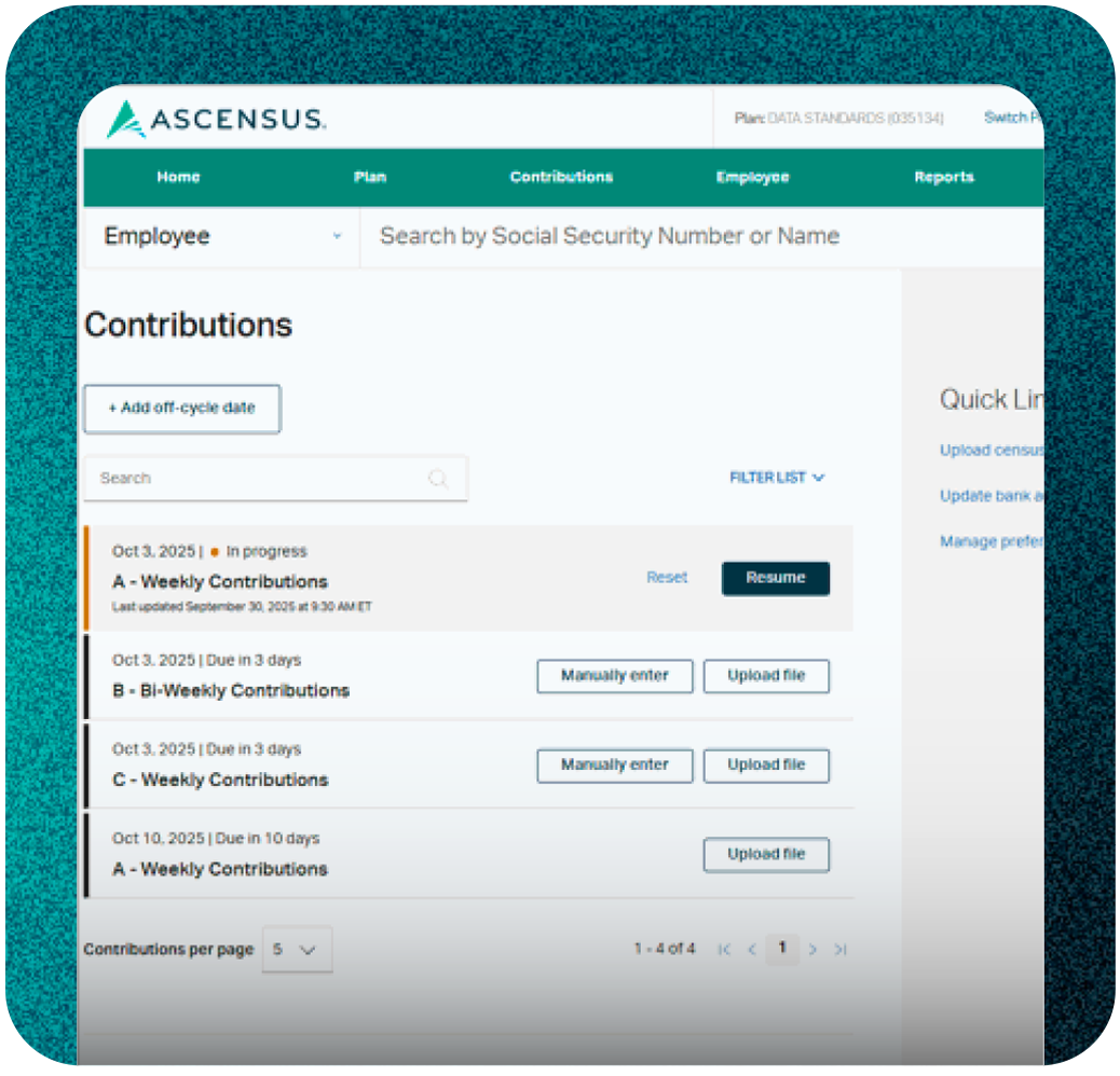 Ascensus Plan Sponsor Technology: Tools for Today’s Employers