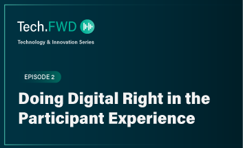 Supporting participant outcomes through simpler digital experiences
